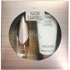 Naomi Campbell Naomi Campbell eau de toilette for women 15 ml + body lotion 50 ml, gift set