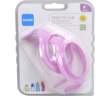 Mam Hold My Cup anti-slip lugs for mugs 4+ months 2 pieces of different colors
