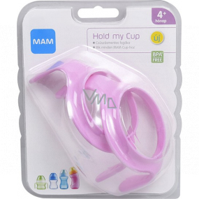 Mam Hold My Cup anti-slip lugs for mugs 4+ months 2 pieces of different colors