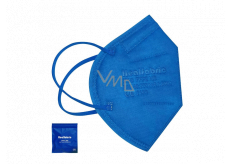 Healfabric Respirator oral protective 5-layer FFP2 face mask blue medium 1 piece