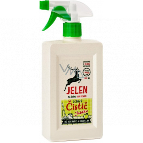 Deer Vinegar Cleaner Apple, kitchen and bathroom with limescale and stubborn dirt spray 500 ml