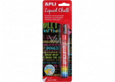 Apli Liquid Chalk Chalk marker round tip red 5,5 mm