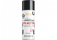 Delia Cosmetics 100% Acetone Ultra Strong acetone nail polish remover 100 ml