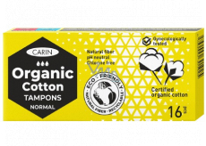 Carin Organic Cotton Normal organic tampons made of natural cotton 16 pieces