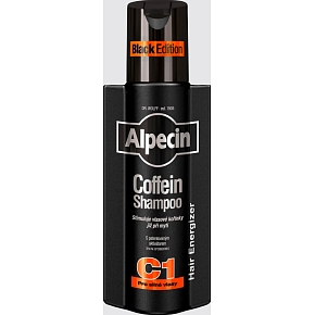 Alpecin Caffeine Shampoo Coffein C1 Black Edition, 250 ml