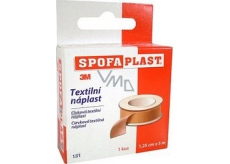 3M Spofaplast 131 spool textile patch 1.25 cm x 5 m