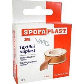3M Spofaplast 131 spool textile patch 1.25 cm x 5 m