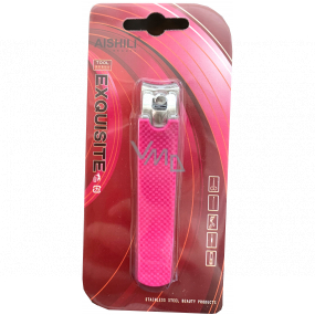 Nail clip pink 8,5 cm