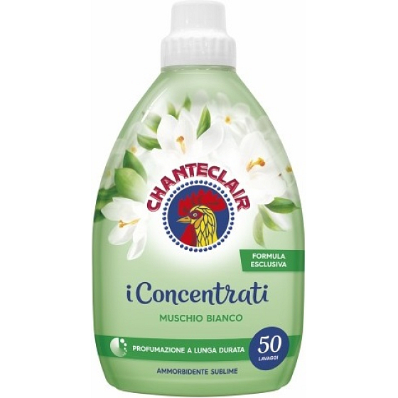 Chante Clair Ammorbidente Concentrati Muschio Bianco concentrated fabric softener with the scent of White Musk 50 doses 1 l