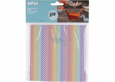 Apli Origami papír mix barevných vzorů 15 x 15 cm 50 listů