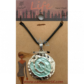 Albi Jewellery necklace cord black Spiral 1 piece