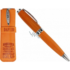 Albi Gift pen in case David 12,5 x 3,5 x 2 cm