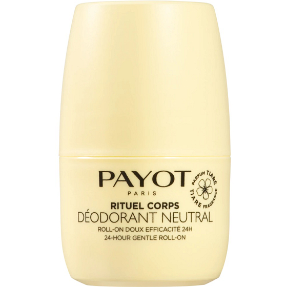 Payot Body Care Rituel Corps Neutral Tiare roll-on deodorant 25 ml