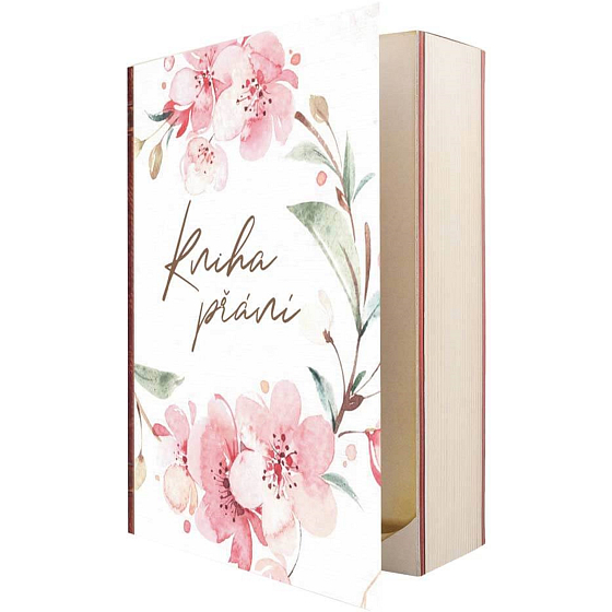 Bohemia Gifts Wish Book shower gel 250 ml + bath oil 250 ml, book cosmetic set for women