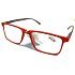 Berkeley Reading Dioptric Glasses +3.0 plastic red, black checkered 1 piece MC2250