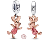 Charm Sterling silver 925 Disney Winnie the Pooh - Piglet, bracelet pendant