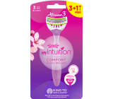 Wilkinson Xtreme 3 My Intuition Comfort Cherry Blossom razor for women 4 pieces