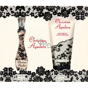 Christina Aguilera Signature eau de parfum 30 ml + shower gel 150 ml, gift set for women