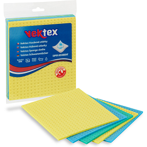 Vektex Scented Sponge Cloth 15.5 x 17.5 cm 5 pieces