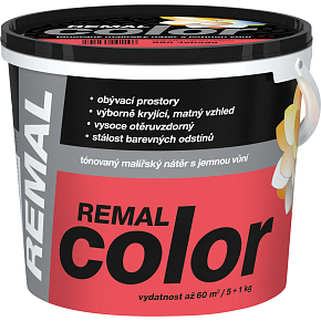 REMAL Color wall paint 890 strawberry, 5 + 1 kg