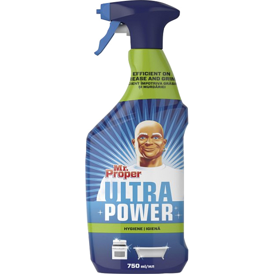 Mr. Proper Ultra Power Hygiene All-Purpose Cleaner, 750 ml