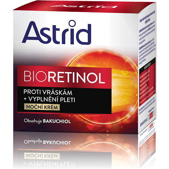Astrid Bioretinol Advanced Night Cream Against Wrinkles, 50 ml