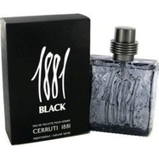 Cerruti 1881 Black Eau de Toilette for Men 25 ml