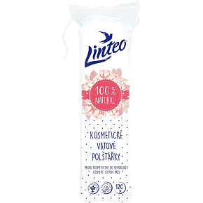 Linteo make-up removal pads, 120 pcs