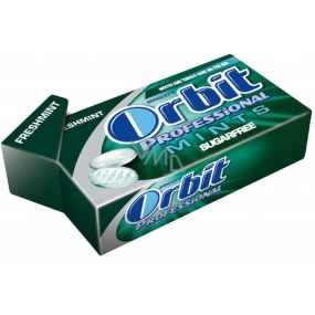 Wrigleys Orbit Professional Mints Freshmint candies without sugar 18 g