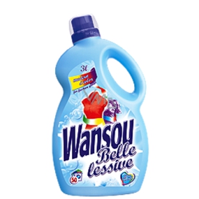 Wansou Belle Lessive Modern & Color liquid detergent for colored laundry 3 l