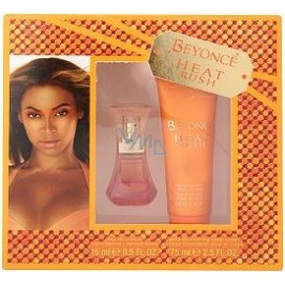 Beyoncé Heat Rush eau de toilette 15 ml + shower gel 75 ml, gift set