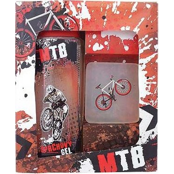 Bohemia Gifts For cyclists MTB shower gel 300 ml + soap 70 g, cosmetic set