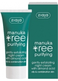 Ziaja Manuka Tree Purifying gently exfoliating night cream 50 ml