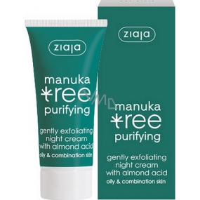 Ziaja Manuka Tree Purifying gently exfoliating night cream 50 ml