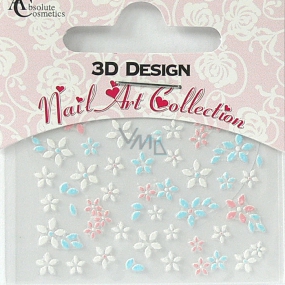 Absolute Cosmetics Nail Art 3D nail stickers 24920 1 sheet