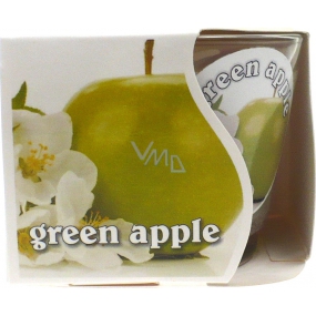 MaP Green Apple aromatic candle in glass 80 g