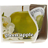 MaP Green Apple aromatic candle in glass 80 g