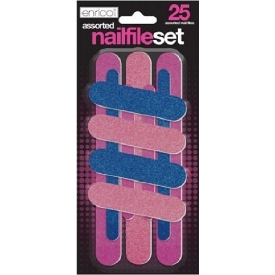 Enrico Shonalli Nail files set 25 pieces