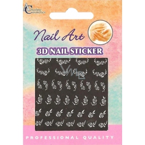 Nail Stickers 3D nail stickers 10100 24863 1 sheet