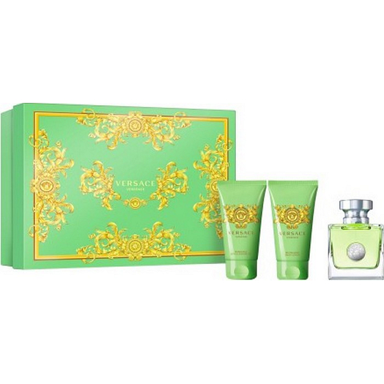 Versace Versense eau de toilette for women 50 ml + body lotion 50 ml + shower gel 50 ml, gift set