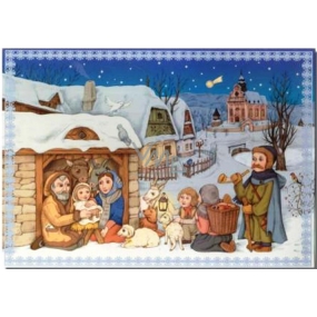 Albi Envelope Playing Nativity Scene Merry Christmas Feast Boni Pueri 14.8 x 21 cm