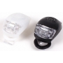 Albi Be seen! Set of black and white bicycle lights