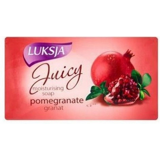 Luksja Juicy Pomegranate - Fresh pomegranate toilet soap 90 g