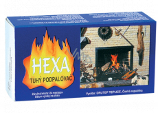 Hexa Solid Firelighter, solid alcohol, cubes, 200 g