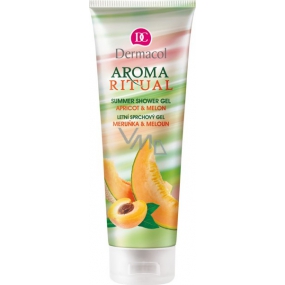 Dermacol Aroma Ritual Apricot and watermelon shower gel 250 ml
