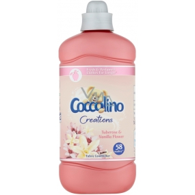 Coccolino Creations Tuberose & Vanilla Flower concentrated fabric softener 58 doses of 1.45 l