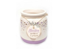 Do not buy Ceramic candlestick with the name Zdeněk, 8 x 7,5 cm