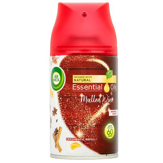 Air Wick FreshMatic Essential Oils Mulled Wine - Mulled wine automatic freshener refill 250 ml