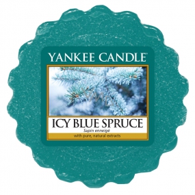 Yankee Candle Icy Blue Spruce - Glacial blue spruce fragrant wax for aroma lamp 22 g