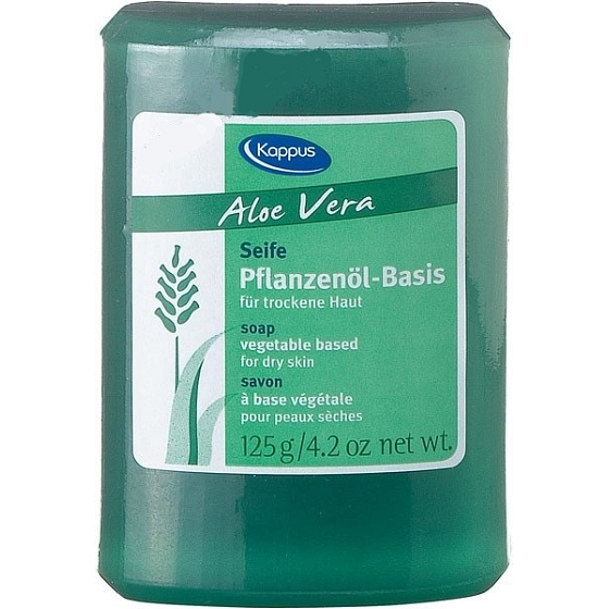 Kappus Aloe Vera oil natural toilet soap for dry skin 125 g